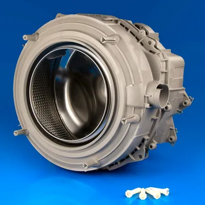 Бак у зборі з барабаном для пральної машини Zanussi 3484160316 Original