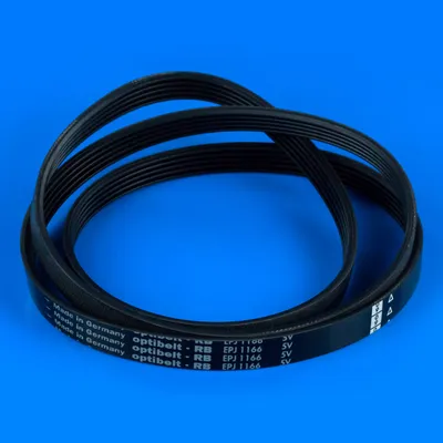 Ремінь чорний «Optibelt» 1166 J5 EL