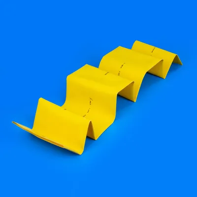 Термоусадочна трубка жовта 100.0/50.0 мм