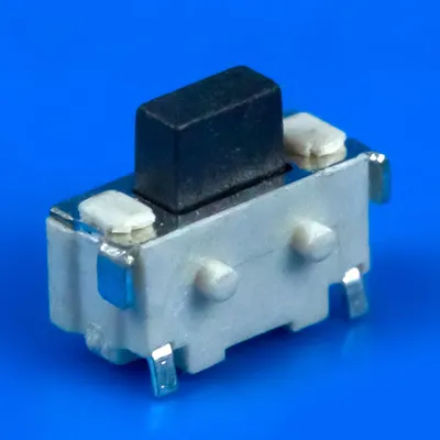 Тактова кнопка кутова 2x4x3.5мм 4pin радіодеталь