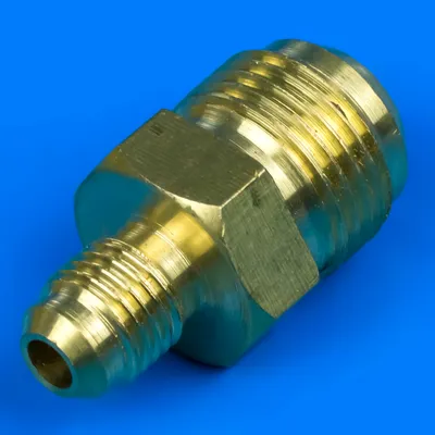 Латунна муфта 1/4" - 1/2" для кондиціонера, зовнішня різьба