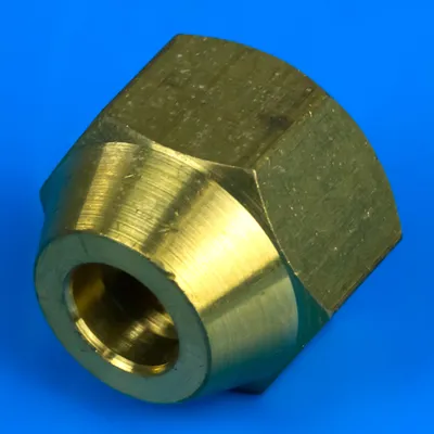 Муфта латунна 1/4" для трубки 1/4" (6,35мм) для кондиціонера