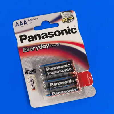 Батарейки Panasonic Everyday Power AAA 4шт лужні