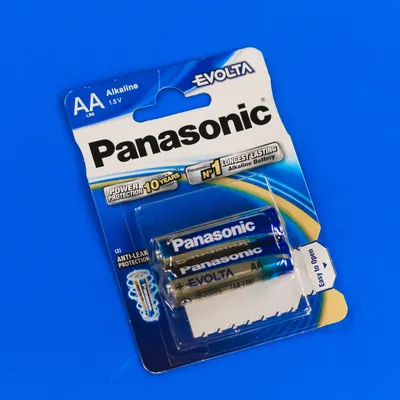 Батарейка Panasonic Evolta AA Alkaline 2 шт (LR6EGE/2BP)