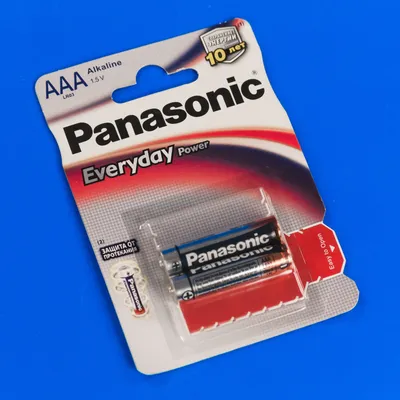 Батарейка Panasonic Everyday Power AAA 2шт Alkaline LR03