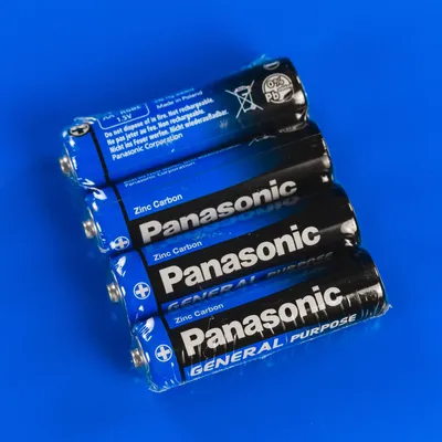 Електротовари Батарейка Panasonic AA Zinc-Carbon 4шт (R6BER/4P)