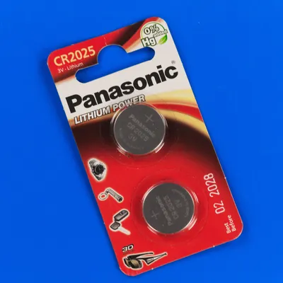 Батарейка Panasonic Lithium CR2025 2 шт (CR-2025EL/2B)