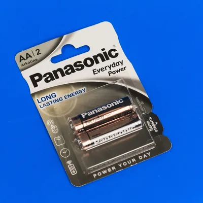 Panasonic Everyday Power AA 2шт Alkaline батарейки
