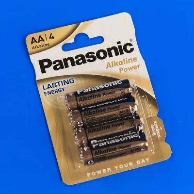 Батарейка Panasonic Alkaline Power AA 4шт (LR6REB/4BR)