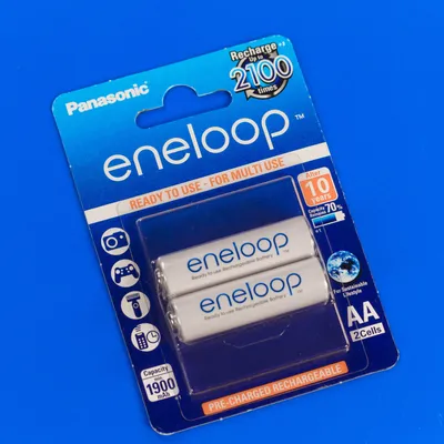 Panasonic Eneloop AA 1900mAh 2шт Ni-MH акумулятор