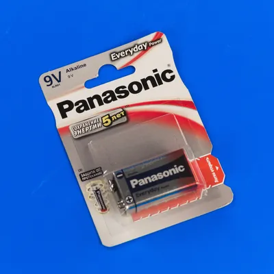 Батарейка Panasonic Alkaline Everyday Power 6LR61 1шт (6LR61REE/1BR)