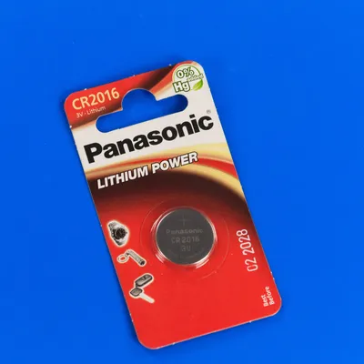 Panasonic Lithium CR2016 1шт (CR-2016EL/1B)