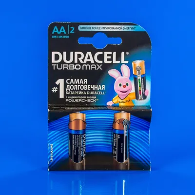 Батарейка Duracell AA Turbo MX1500 2шт (5000394069183)