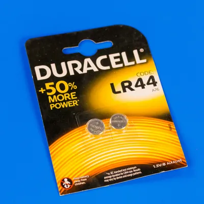 Батарейка Duracell LR44, 2 шт.