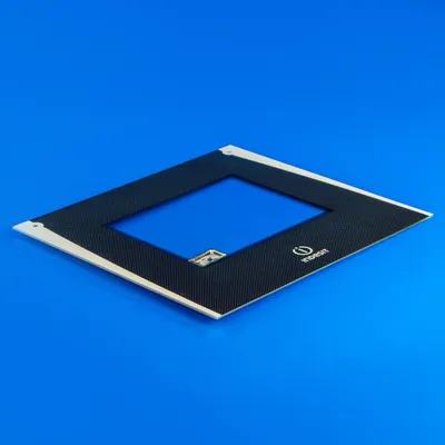 Скляна панель дверцят для плити Indesit C00287120