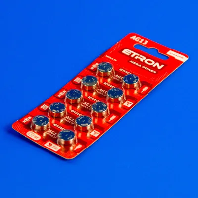Etron Micro Alkaline LR44 (AG-13-C10) 10 шт